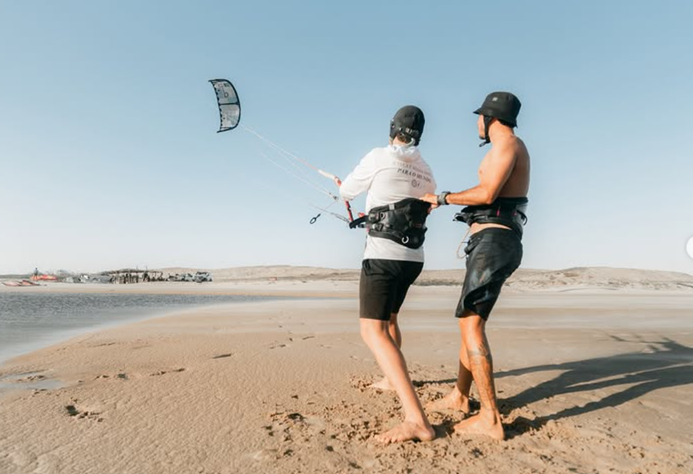 Aula individual de kitesurf Roots Kite